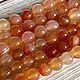 Сердолик медовый натуральный  10 и 12 мм. Бусины. Divine Gems. Интернет-магазин Ярмарка Мастеров.  Фото №2