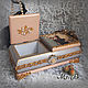 Box 'Rendezvous at the window'. Box. Handmade with Love. My Livemaster. Фото №4