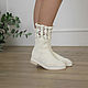 Summer boots 'Jenny'. High Boots. KnittedBoots. My Livemaster. Фото №4