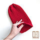 Men's hat, classic merino beanie. Caps. Knitwear shop Fairy Tale by Irina. My Livemaster. Фото №5