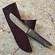 Нож "Ронин-2" танто 95х18 стаб.клён проточки 2, Ножи, Ворсма,  Фото №1