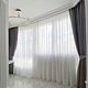 Grey curtains with olive edging. Curtains1. Designer-Mart (designer-mart). My Livemaster. Фото №4