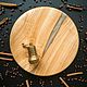 35 см Деревянный поднос с кофе зернами и эпоксидной смолой. Подносы. Wood apple decor. Интернет-магазин Ярмарка Мастеров.  Фото №2