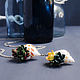 The pendant is natural shell with succulents, 3.5h2.5 cm, Necklace, Moscow,  Фото №1