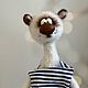 Медведь интерьерная игрушка. Игрушки. Игрушки ручной работы Woolly Wonders. Ярмарка Мастеров.  Фото №6