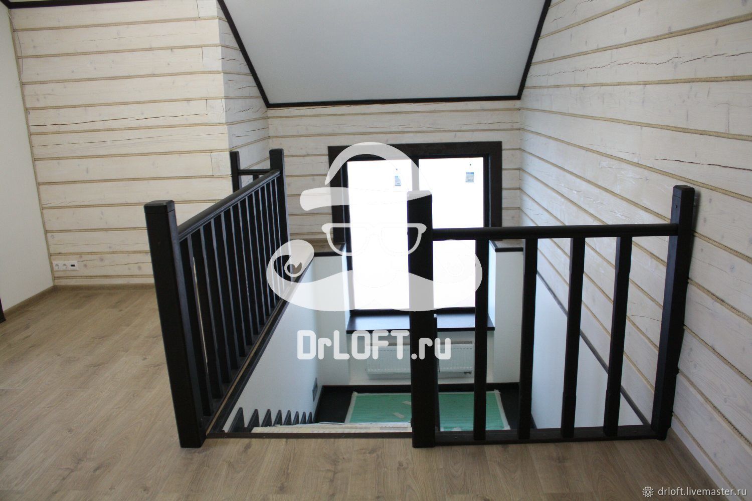 Облицовка бетонной лестницы деревом диственница в интернет-магазине на ...