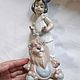 Девочка со львенком, Lladro. Статуэтка. Елена. Интернет-магазин Ярмарка Мастеров.  Фото №2