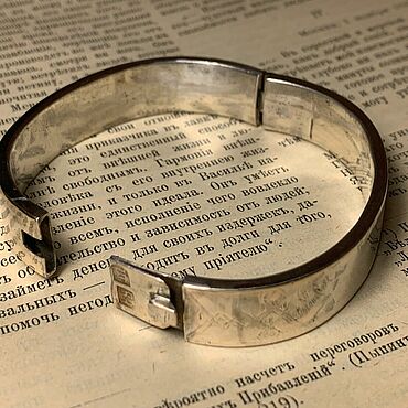 Винтаж ручной работы. Ярмарка Мастеров - ручная работа Винтаж: Браслет из 19 века. Handmade.