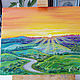 Landscape painting Fields of gold painted in oil. Pictures. vettochka. My Livemaster. Фото №6