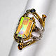 Ring with faceted opal, Rings, Novaya Usman,  Фото №1