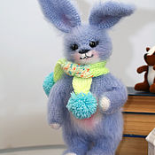 Куклы и игрушки handmade. Livemaster - original item Soft toys: Fluffy Bunny. Handmade.