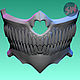 Bleach Espada 6th - Grimmjow Articulated Mask (STL). Игры. STEAMWORKS. Интернет-магазин Ярмарка Мастеров.  Фото №2