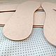 Leather insole 2mm, Materials for making shoes, Moscow,  Фото №1