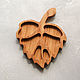 Menazhnitsa wooden ' Leaf', Scissors, St. Petersburg,  Фото №1