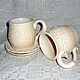 Чайная пара "Белый вальс", Single Tea Sets, St. Petersburg,  Фото №1