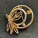 Винтаж: Стильная брошь, Recca Jewelry, США, 60е. Броши винтажные. Английский дворик. Ярмарка Мастеров.  Фото №8