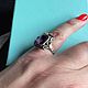 Ring with a secret, amethyst, silver, 16 p., Indonesia. Vintage ring. Dutch West - Indian Company. My Livemaster. Фото №5