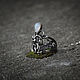 Кольцо Иней. Кольца. HYDRARGYRUM (Silver Jewelry). Интернет-магазин Ярмарка Мастеров.  Фото №2