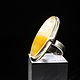 Bangui Ring in 925 sterling silver with citrine SP0128. Rings. Sunny Silver. My Livemaster. Фото №4