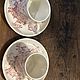 Винтаж: Антикварные кофейные пары Royal  Staffordshire, XIX век, Англия. Кружки винтажные. Brocante chez Alla. Ярмарка Мастеров.  Фото №4