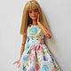 Платье для куклы Barbie с отрезной талией, Одежда для кукол, Ростов-на-Дону,  Фото №1
