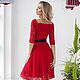 Order Set of 'Lady in red'. Designer clothing Olesya Masyutina. Livemaster. . Dresses Фото №3