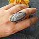 Кольцо с ортоцерасом. Кольца. Karma-jewelry. Ярмарка Мастеров.  Фото №5