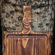 Заказать Прямоугольная деревянная доска для подачи Rustic M Махагон. RuWoo. Ярмарка Мастеров. . Разделочные доски Фото №3