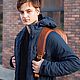 Заказать Кожаный рюкзак “Heritage”. ALEX FLAIR • leather goods. Ярмарка Мастеров. . Мужской рюкзак Фото №3