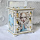 BUTTERFLY mini chest of drawers for tarot cards, Mini Dressers, Lipetsk,  Фото №1