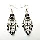 Gothic Earrings Long Black Boho Chic Earrings. Earrings. Albinabeadart. Online shopping on My Livemaster.  Фото №2
