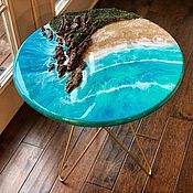 Для дома и интерьера handmade. Livemaster - original item Table-sea. Handmade.