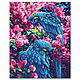 Picture of Parrots with rhinestones, Mosaic, Moscow,  Фото №1