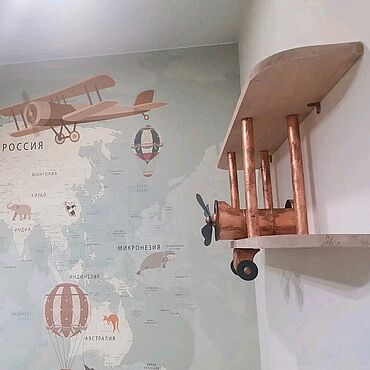 Самолет полка на стену