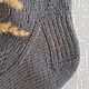 Носки серые р.35/36, вязаные, шерстяные, теплые. Носки. Территория вязания: носки для всех. Интернет-магазин Ярмарка Мастеров.  Фото №2