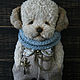 Order Gray-blue puppy... Ted. My favorite Teddy bear. Livemaster. . Stuffed Toys Фото №3