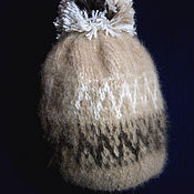 Аксессуары handmade. Livemaster - original item Children`s knitted hat with pompom. Handmade.