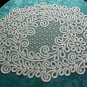 Для дома и интерьера handmade. Livemaster - original item Tissue Clearing. Vologda lace.. Handmade.