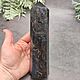 Crystal Nuumite Natural Greenland ROD. Rod. Iz kamnej. Ярмарка Мастеров.  Фото №4