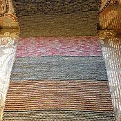 Для дома и интерьера handmade. Livemaster - original item A rug of coarse wool. Handmade.