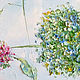 Oil painting with hydrangeas. Hydrangea in the garden in an oil painting. Pictures. Zabaikalie. My Livemaster. Фото №4