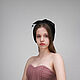  менингитка "Черный лебедь". Шляпы. EDIS | дизайнерские шляпы Наталии Эдис. Ярмарка Мастеров.  Фото №5