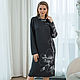 Regina Grey Midi Dress. Dresses. masutina2. Online shopping on My Livemaster.  Фото №2