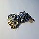 Брошь№ 8 Птичка. Brooch № 8 Bird. Брошь-булавка. Сергей Август (AugS). Ярмарка Мастеров.  Фото №5
