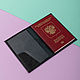  Обложка на паспорт кожаная. Обложка на паспорт. Leather-collection. Интернет-магазин Ярмарка Мастеров.  Фото №2