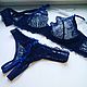 A set of Lacy lingerie 'Ballerina' (French knickers), Underwear sets, Moscow,  Фото №1