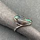 Кольцо с австралийским опалом 3,7 ct. Кольца. AMG. Ярмарка Мастеров.  Фото №5