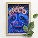 Painting bear 'Ghost'. Painting with oils on canvas, Pictures, Belgorod,  Фото №1