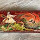 Заказать Очечник папье - маше . Жар - птица . Лаковая миниатюра. В гостях у сказки (skazka-kholui). Ярмарка Мастеров. . Очечник Фото №3