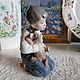 Винтаж: Nao Lladro статуэтка Мальчик с щенком фарфор Испания. Статуэтки винтажные. Commodele. Ярмарка Мастеров.  Фото №4